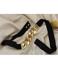 new stylish combo of belt ring belt  chain belt combo for women  girls-thumb2