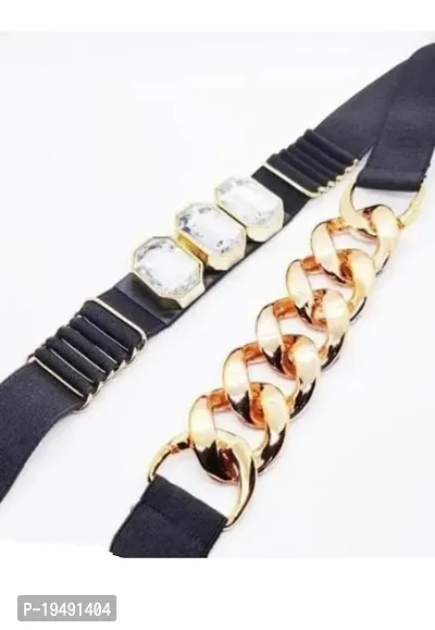 crystal stone belt combo for girls chain belt  three stone belt combo-thumb0