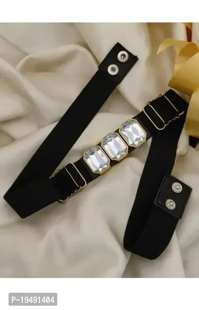 crystal stone belt combo for girls chain belt  three stone belt combo-thumb3