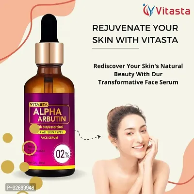 VITASTA Alpha Arbutus,skin brightening face serum with Niacinamide