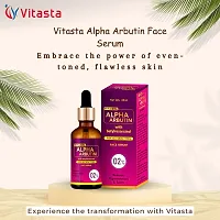 VITASTA Alpha Arbutus,skin brightening face serum with Niacinamide-thumb2