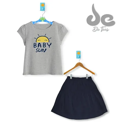 Classic Blend Clothing Sets for Kids Girls