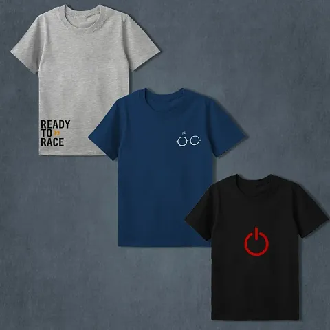 BOYS 3PCS COMBO TSHIRT 160GSM