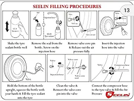 Seelin Anti Puncture Tyre Sealant - 700ml Tubless-thumb3