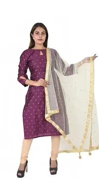 Net Golden Dupatta-thumb3