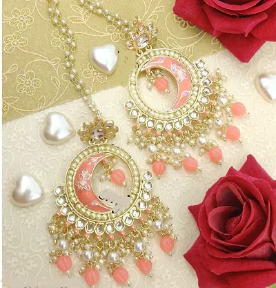 Stylish Alloy Beads Jhumkas For Women