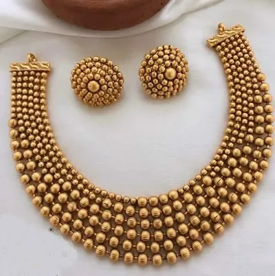 Latest Trendy Necklace with Earring for Women