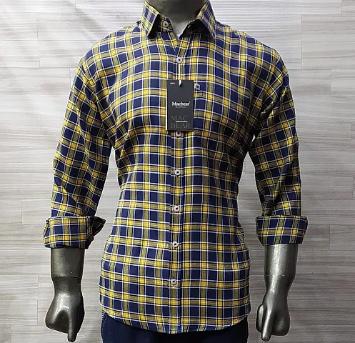 Hot Selling Cotton Blend Long Sleeves Casual Shirt 