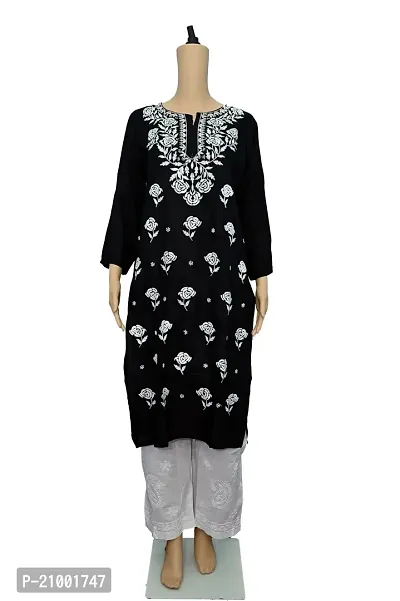 WOMEN'S CHIKANKARI KURTI-thumb0