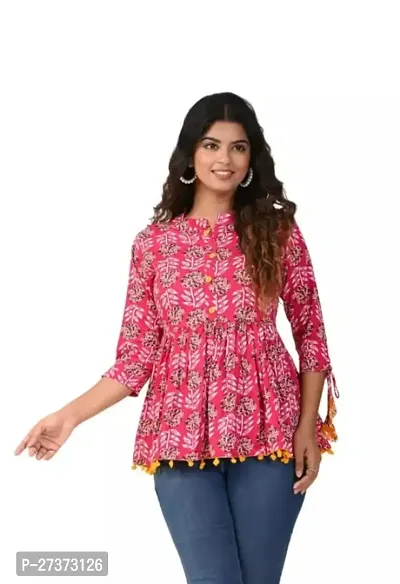Stylish Rayon Top For Women