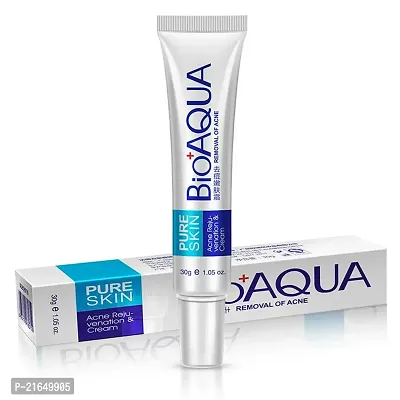 BIOAQUA Acne Treatment Blackhead Remove Face Care Facial Cleanser  Cream