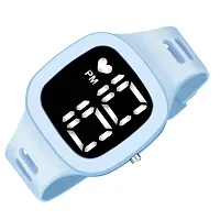 KIMY Kids Waterproof Sports Square Watch for Boys  Baby Girls - Fashion Digital Watch with LED Display for Men-thumb1