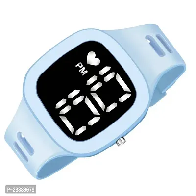 KIMY Kids Waterproof Sports Square Watch for Boys  Baby Girls - Fashion Digital Watch with LED Display for Men-thumb2
