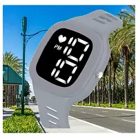 KIMY Kids Waterproof Sports Square Watch for Boys  Baby Girls - Fashion Digital Watch with LED Display for Men-thumb4