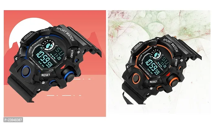 Classy Digital Watches for Men, Pack of 2-thumb3