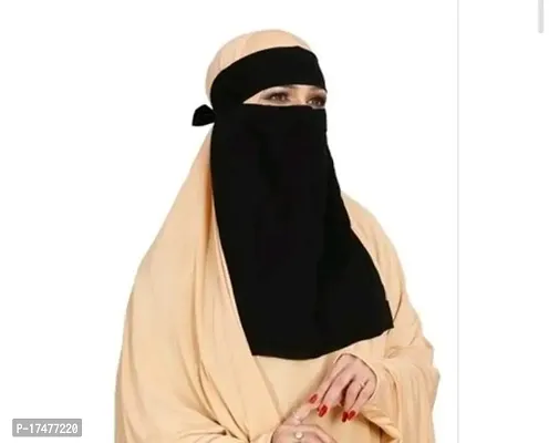 Fancy Chiffon Niqab for Muslim Women