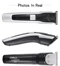 Beard  Hair 538  Rechargeable Professional Hair Trimmer 60 min Runtime 4 Length Settings-thumb1