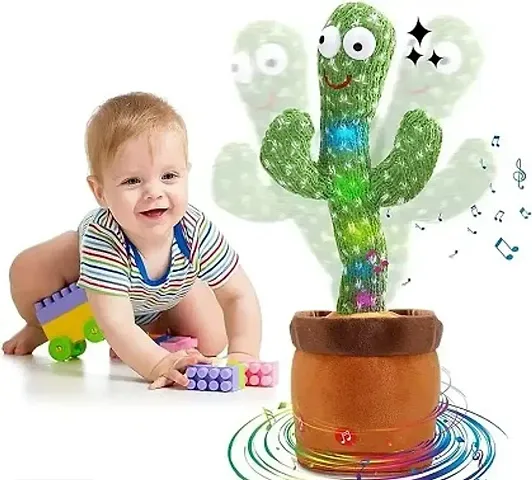 Kids Dancing Cactus Toy Gun Train and Aeroplane