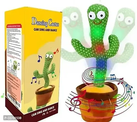 Modern Battery Operated Musical Cactus Toy-thumb3