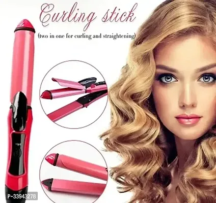 2 in 1 Hair Straightener and Curler for Hair Styling