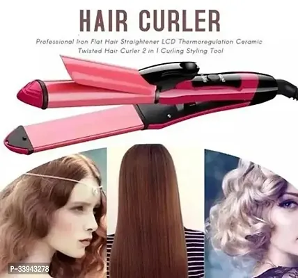 2 in 1 Hair Straightener and Curler for Hair Styling-thumb2