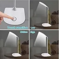 Table Lamp for Study Led Light, Led Desk Light Touch Control Eye Caring, Desk Lamp for Work from Home, Portable Reading Light (Multi Color)-thumb2