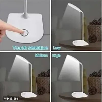 Table Lamp for Study Led Light, Led Desk Light Touch Control Eye Caring, Desk Lamp for Work from Home, Portable Reading Light (Multi Color)-thumb3