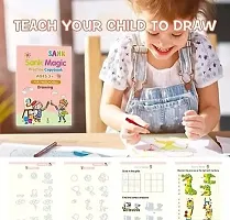 Sank Magic Practice Copybook Number Tracing Book for Preschoolers with Pen Magic books for kids-thumb1