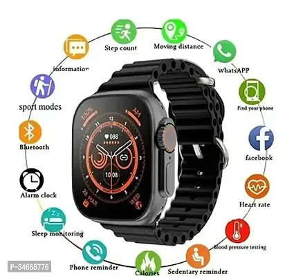 Ultra BT Calling Smart Watch With Health Tracker-thumb3