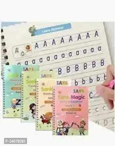 Practice Writing Book with Pen For Kids Pack of 4-thumb2