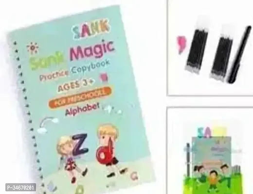 Practice Writing Book with Pen For Kids Pack of 4-thumb3