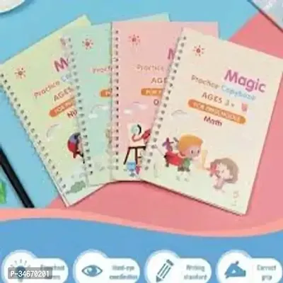 Practice Writing Book with Pen For Kids Pack of 4-thumb5