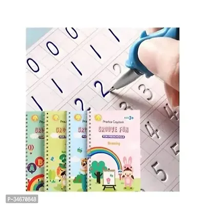 Practice Writing Book with Pen For Kids Pack of 4-thumb2