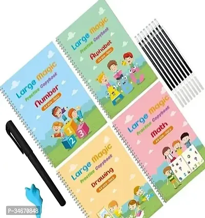 Practice Writing Book with Pen For Kids Pack of 4-thumb3