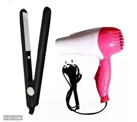 Stylish Hair dryer With Mini Hair Straightener-thumb0