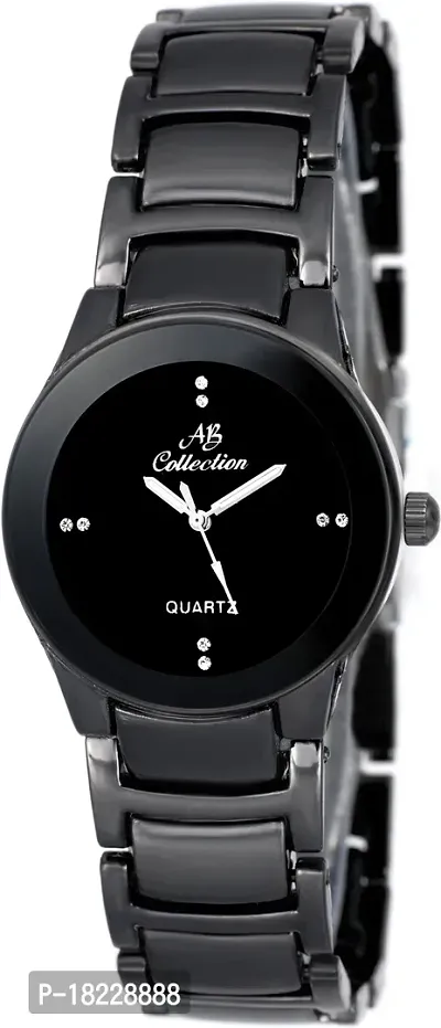 Excellent Black Ceramic Analog For Men