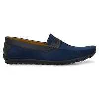 Scover blue loafer for men-thumb2