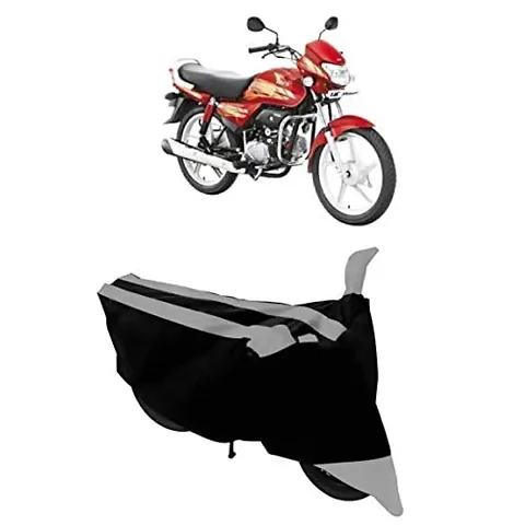 GANPRA Presents Semi Waterproof & Dustproof Scooter Bike Cover Compatible with Hero HF Deluxe