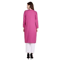 Stylish Women Rayon Casual Kurta-thumb3