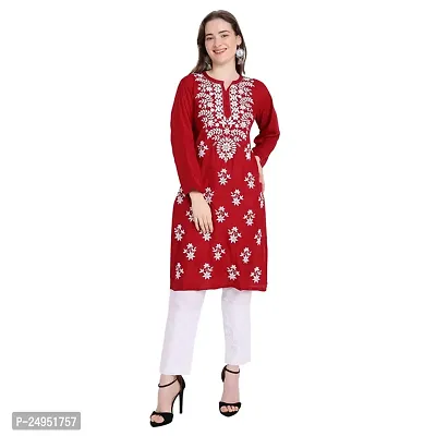 Stylish Women Rayon Casual Kurta