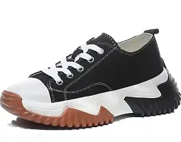 Trendy Black Shoes-thumb1