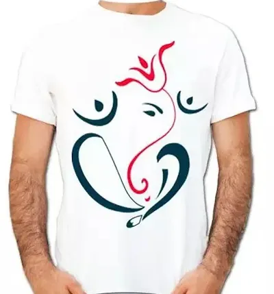 Ganesha T-Shirt for Ganesh Chaturthi Special Unisex Half Sleeve T-Shirtnbsp;