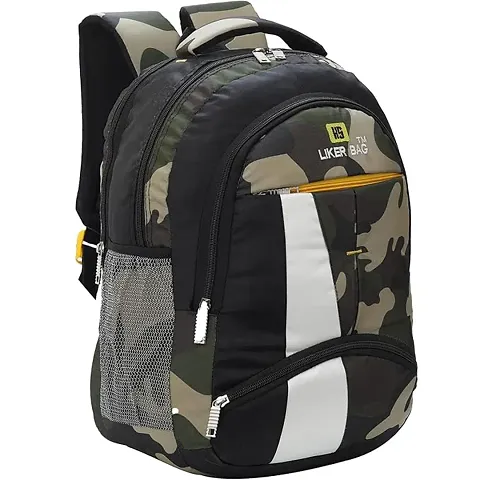 Designer Multicoloured Polyester Printed Backpacks