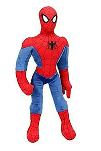 Spiderman Toy For Kids Baby Gift Items Stuff Plush Soft Toy For Boy Cute Toy  (Red, Blue)-thumb2