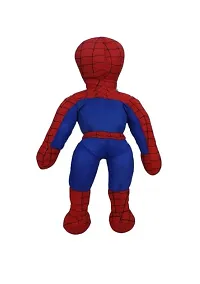 Spiderman Toy For Kids Baby Gift Items Stuff Plush Soft Toy For Boy Cute Toy  (Red, Blue)-thumb1