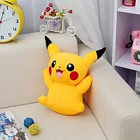 Yellow Pikachu Pokemon Stuffed Soft Plush Toy-thumb3