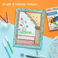 Doms Aqua 24 Shades Watercolour Sketch Pen Set | Unique Push Resistant Tip With Bright  Intense Colors | Non-Toxic  Safe For Kids | Colourful Sketching, Doodling  Mandala Art-thumb4