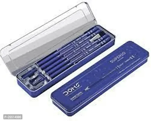 DOMS Superio Non-Toxic Super Dark Graphite Pencils | Tumbler Pack (22 PCS) Pencil  (Multicolor)-thumb0