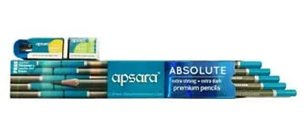 Apsara Absolute Premium Pencils (Pack Of 50Pc.),Black-thumb1