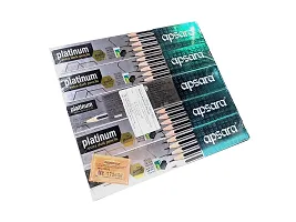 Apsara Platinum Extra Dark Pencils Pack of - 5-thumb3